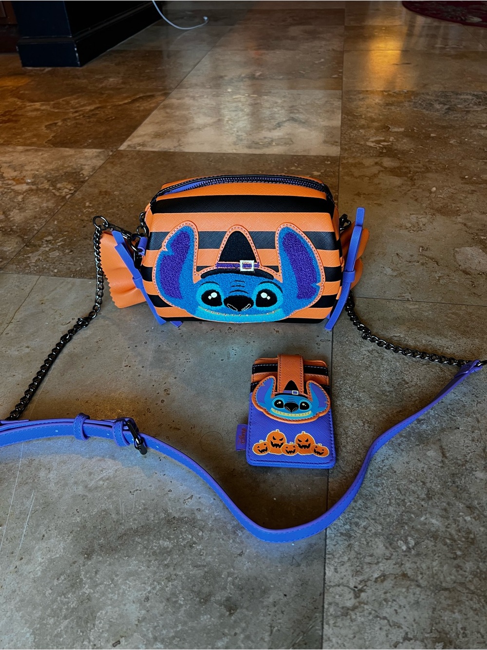 Loungefly Stitch Halloween Crossbody Bag